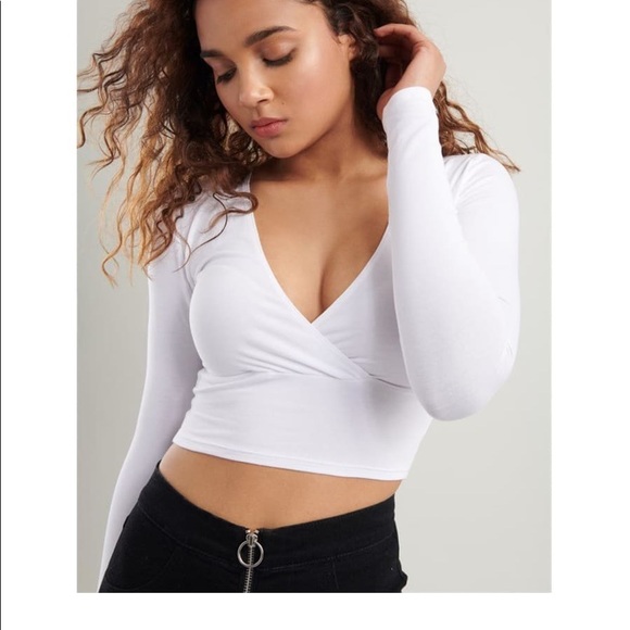 Garage Tops - Garage long sleeve crop top